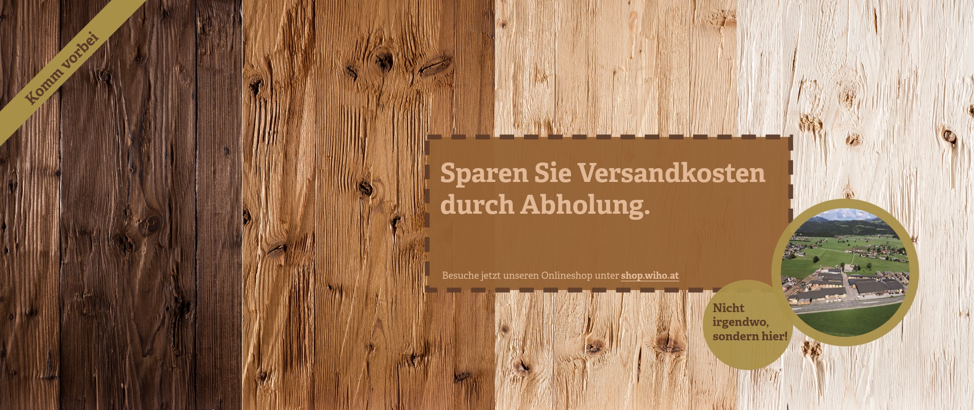 ABHOLUNG VOR ORT
